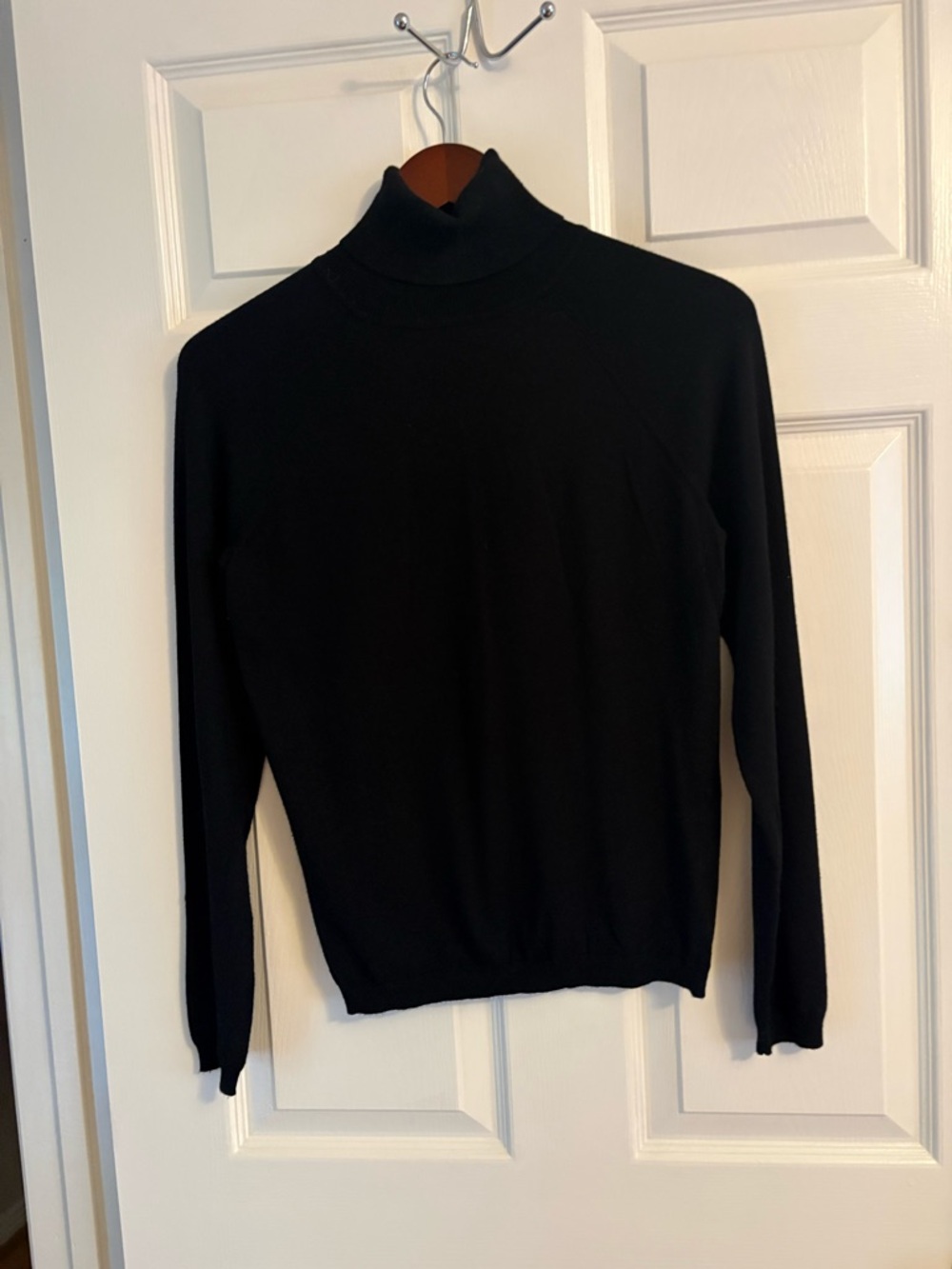 Talbots Black Turtleneck Sweater, size small